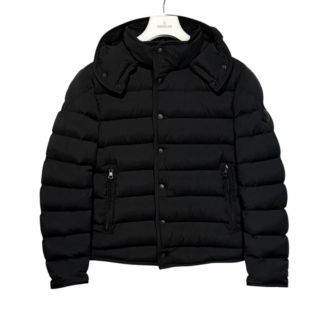Used MONCLERDown jacket black/black Nylon mens