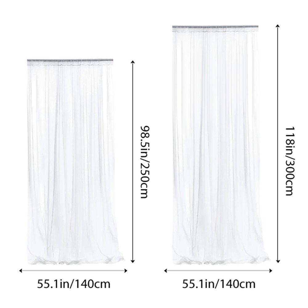Ice Silk Fabric Wedding Background Pole-mounted Ceiling Satin Fabric Stage Curtain Shimmer Wrinkle Free Champagne Color