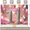 1pc Photography Birthday Backdrop - Home Party Decor