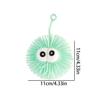Luminous Plush Ball, Sparkling Protruding Eye Vent Ball, Children'S Soft Rubber Toy, Large Decompression Ball