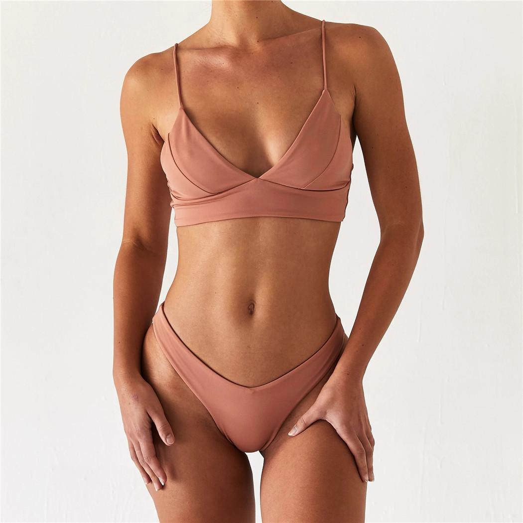 Women s Two Piece Swimsuit Bikini Set L