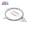 New Metal Male Female Lockable Neck Collar Hex Wrench Restraint Bondage Locking Choker O-Rings Chain SM Couple Game Adult Toys18