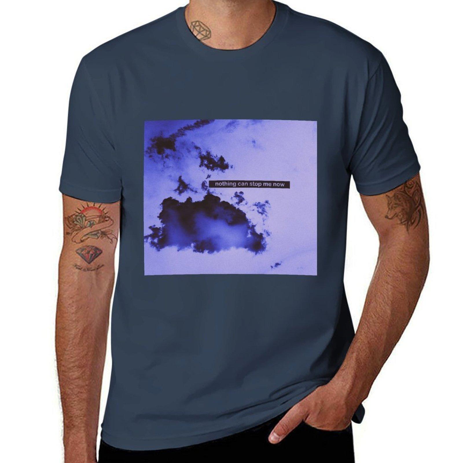 Nothing Can Stop Me Now Tshirt Everyday Wear Basic Short Sleeve Top S