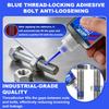 50g Threadlocker Anaerobic Glue Blue Medium Strength Automotive-grade LockerThread for Metal Fasteners Nuts Bolts To Against Losening Lock Tight Seal