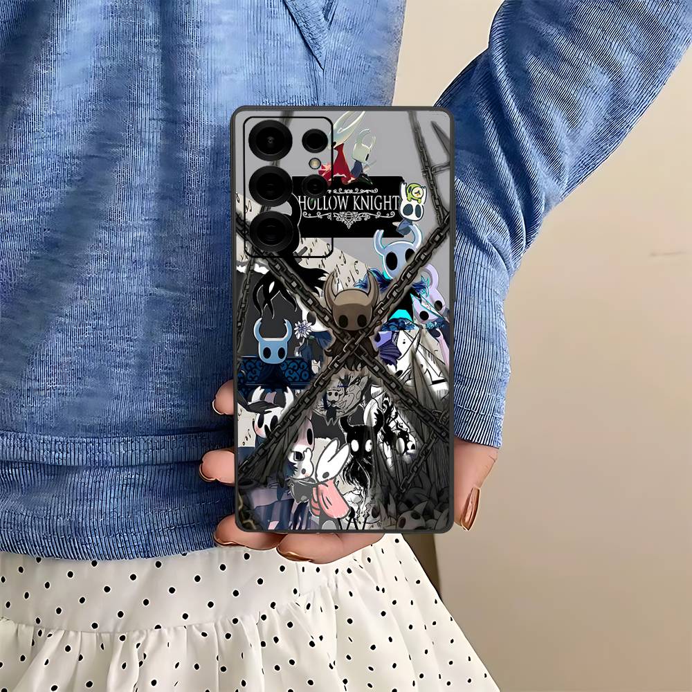 Game H-Hollow K-Knight Phone Case For Samsung S 24 Fe 25 Ultra Plus 20 Lite 21 30 22 23 24 22 Ultra 5G Fundas