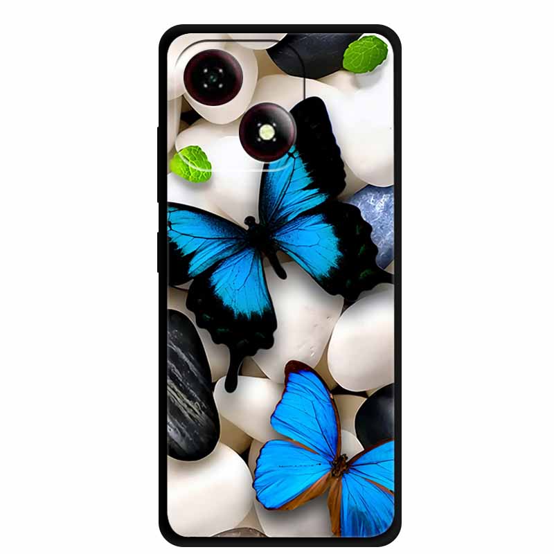 Θήκη για ZTE Blade A35e A 35 e A35 e Μαύρη Σιλικόνη Μαλακό Πίσω Κάλυμμα Θήκη για ZTE Blade A35E Θήκη Κινητού Z2466 Funda Καλύμματα