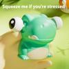 Kreatives Quetschspielzeug Dinosaurier mit hervorstehenden Augen - Stressabbau Fidget Toy für Erwachsene Kinder, Anti-Angst Sensorische Geschenke Lustiger Scherz