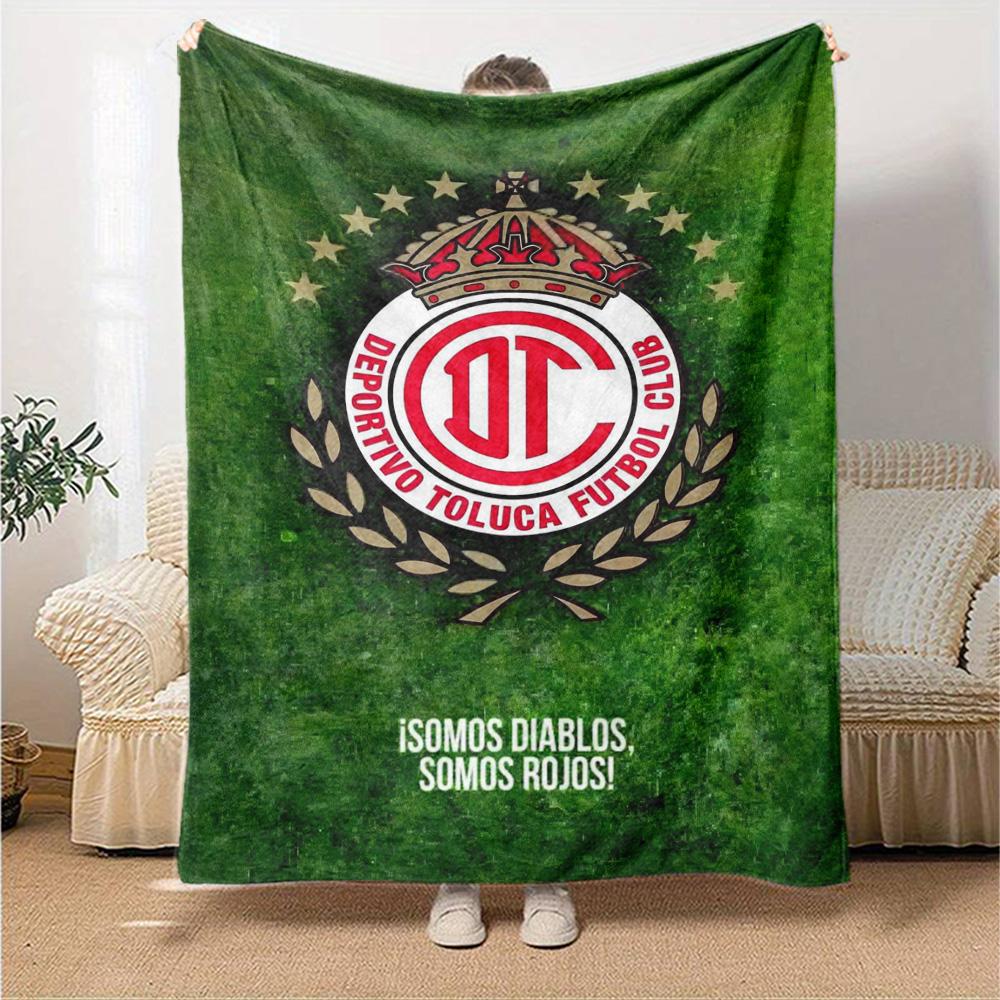 Toluca Print Flannel Blanket High Quality Warm Comfortable Cover for All Seasons Perfect for Gifts Home Decor