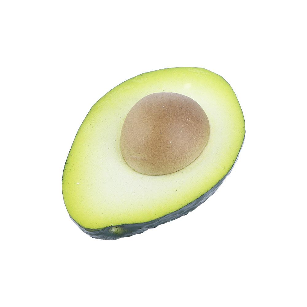 Lightweight Pranks Supplies Fake Fruit Lifelike Plastic Photography Props Table Decoration Party Ornaments Artificial Avocado