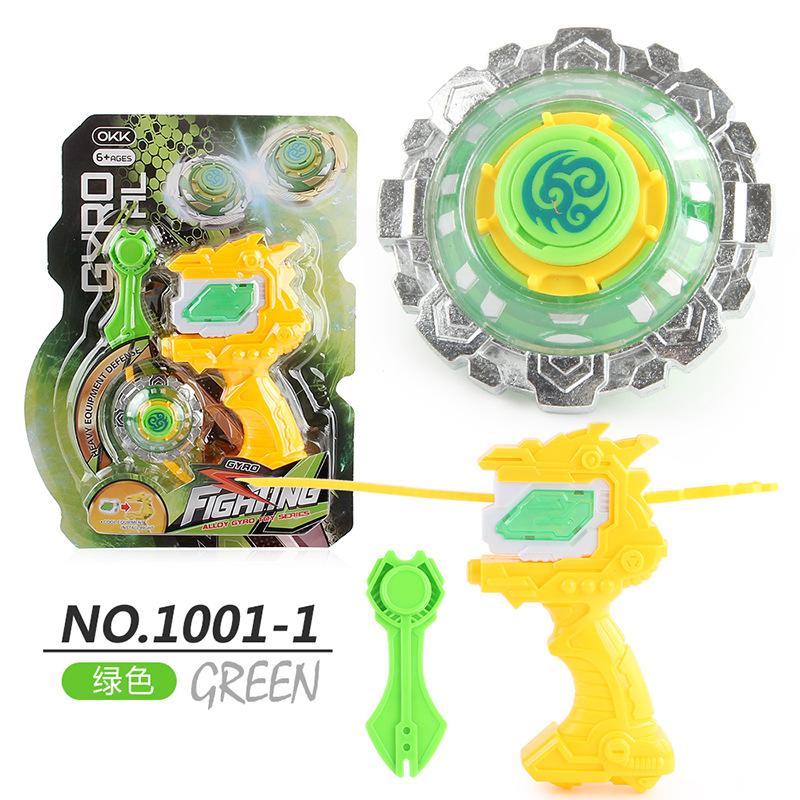 Alloy Childrens Colorful Spinning Tops Set With Hand Grip And Launcher For Play Competitive