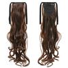 Women Long Fluffy Curly Fake Ponytail Wig Hairpiece FALSE Hair Extension