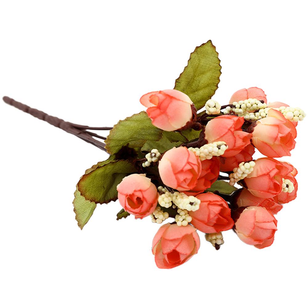 1 Stück 22 cm Künstliche Sternknospen Rosen Plastikblumen für Hochzeit Heimdekoration Heimdekorationszubehör