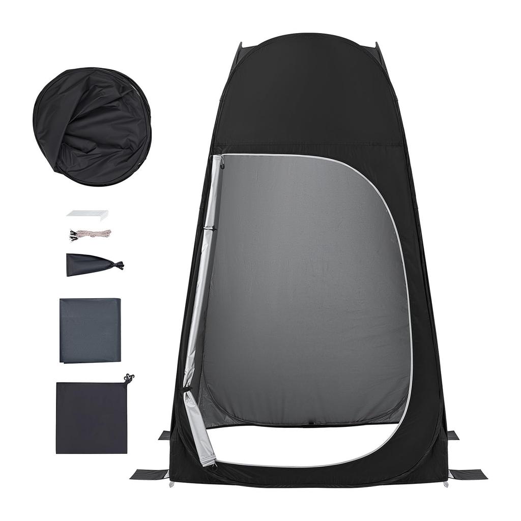 KingCamp Changing Emergency Toilet Portable Shower Changing Beach Private Outdoor Toilet Disaster Easy Storage Bag Included for 1 Person Tent, Tent,