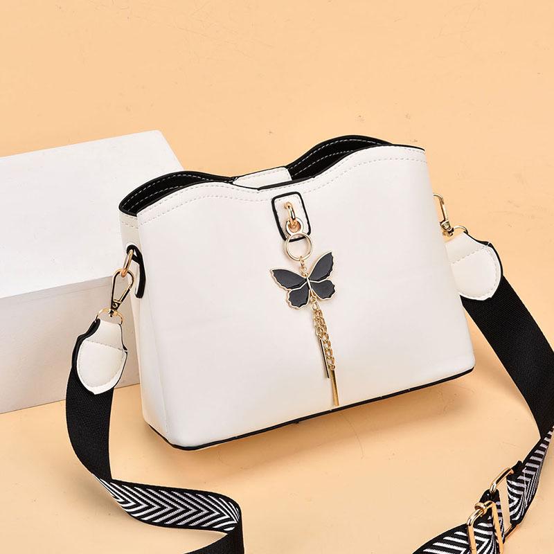 Women s 2026 Multi-Compartment Large Capacity Bucket Shoulder & Messenger Bag
