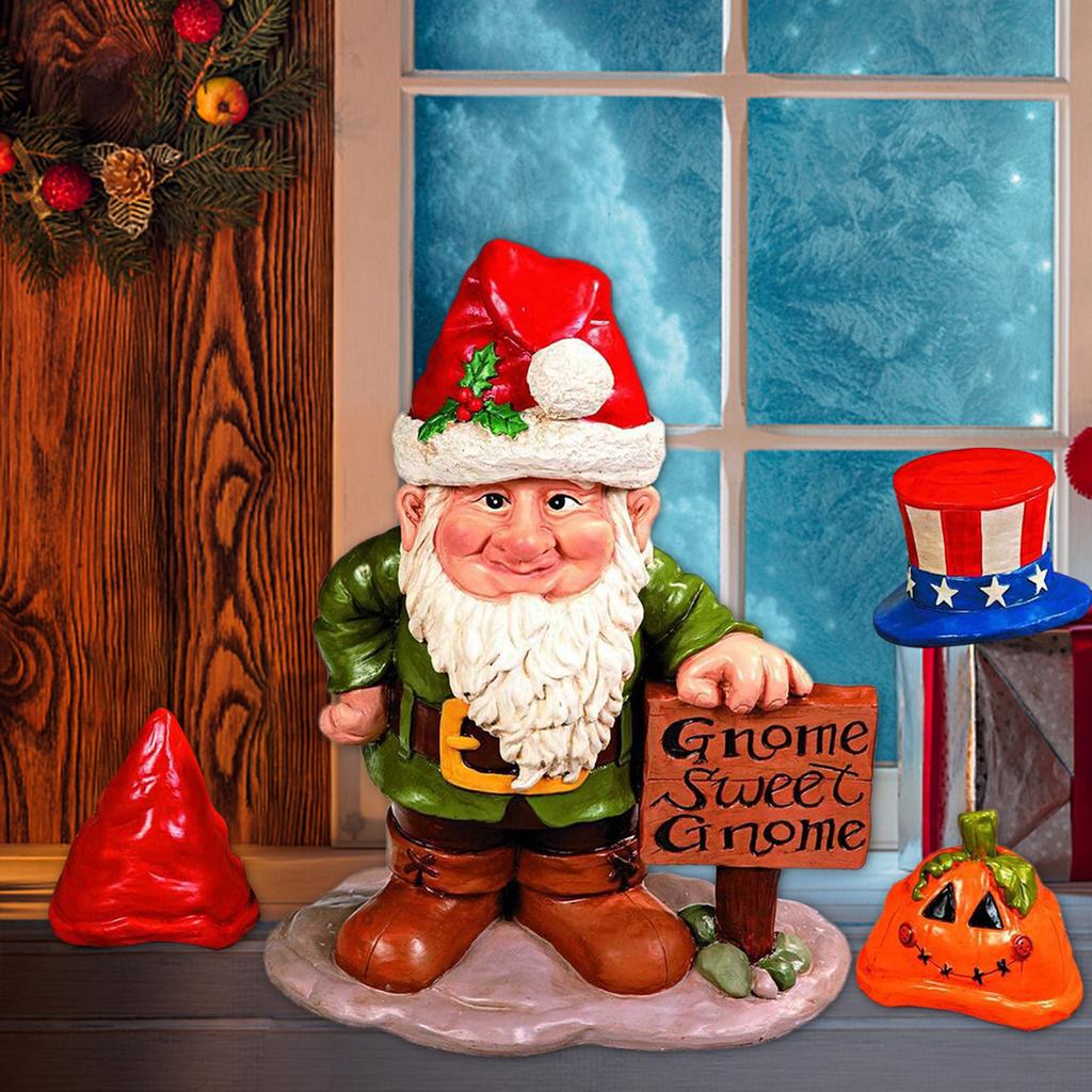 Buy Sweet Gnome Welcome Sign Statue 