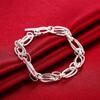 New Fine Creative Circle Chain Fashion Bracelet For Woman Trend Jewelry Wedding Party Lady Holiday Gifts