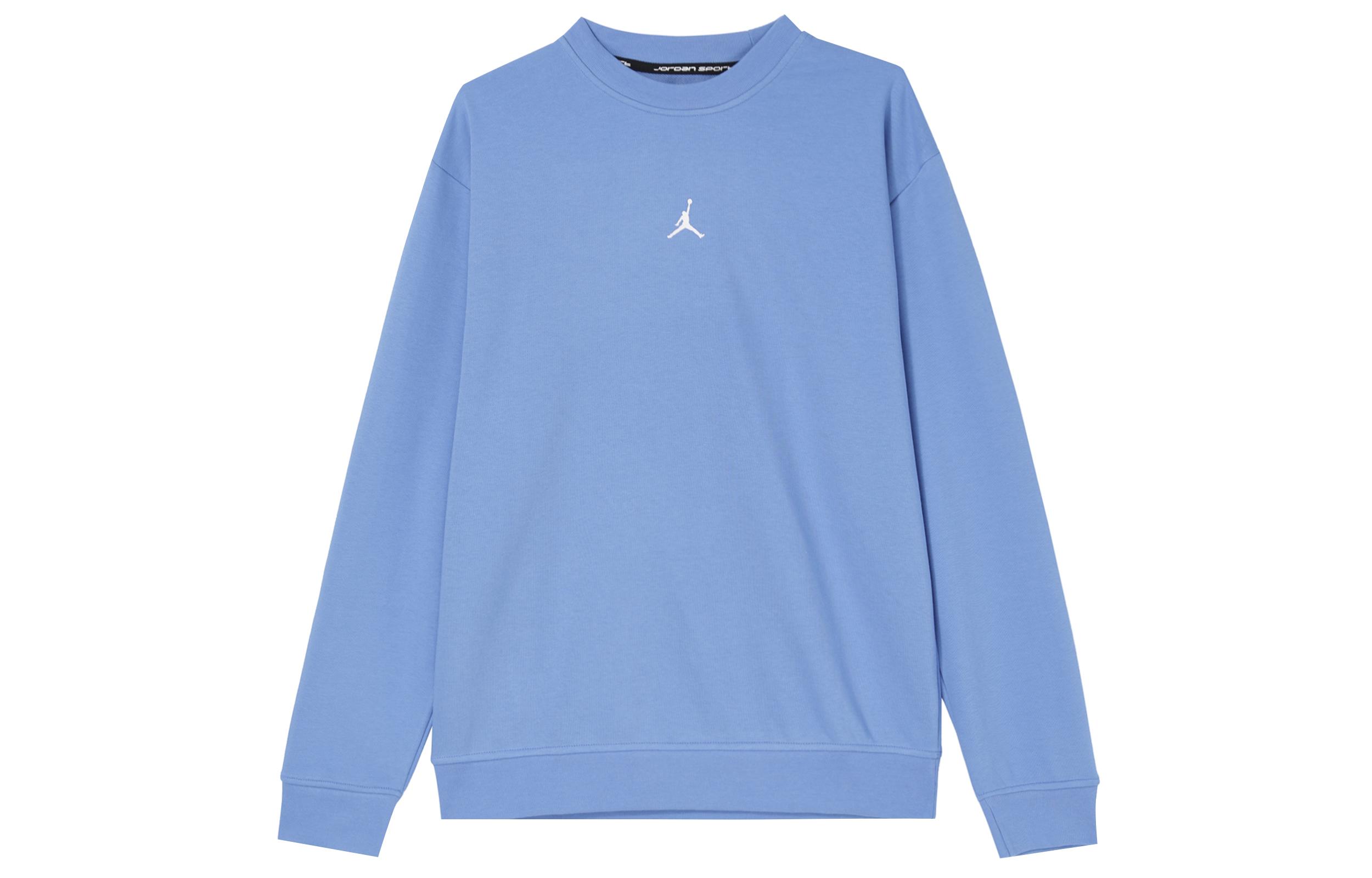 Sweatshirts Jordan Homme Bleu Col Rond Modéré Autre L gray