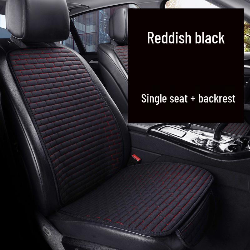 Cushion Linen Backrest Car Universal Nonslip Wearresistant Comfortable For All Seasons