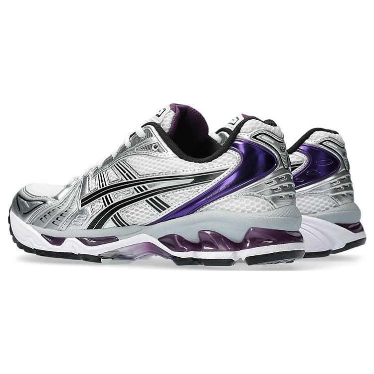 Asics Zapatillas Unisex GEL-KAYANO 14 Blanco Uva Oscuro 1202A056-111