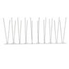 12 Sets Bird Deterrent Spikes 25cm Base, 11cm Stainless Steel