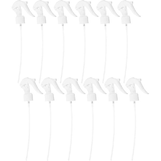 

Mipcase 24 шт. Косметический распылитель, курковый распылитель, насадка для распылительной бутылки, насадка для распыления мелким туманом, головка распылителя, распылительные головки, распылительные насадки, замена, белый 14×6CMx2pcs