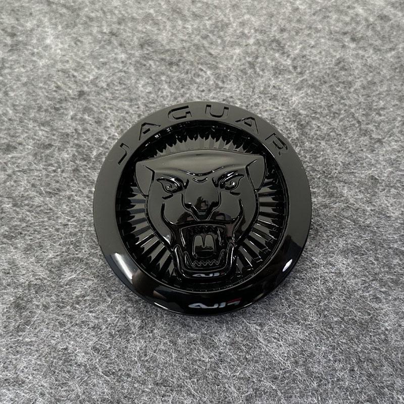 Geeignet für S Hochleistungs-Dekoratives Auto-Logo XEXFXJL Personalisierter Autoaufkleber F-TYPE Außenmodifikation Netz-Logo 86mm all black