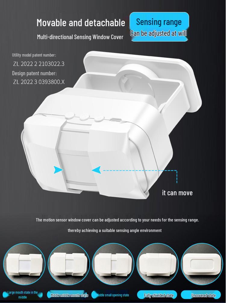 Wireless Door Entry Sensor with Voice Welcome Reminder
