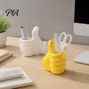 Desk Organizer for Stationery 3D Printed Thumbs?Up Pen Holder, Funny Gesture Shaped Organizer, Creative Thumb-Up Pencil Holder Cup, Cute Desktop