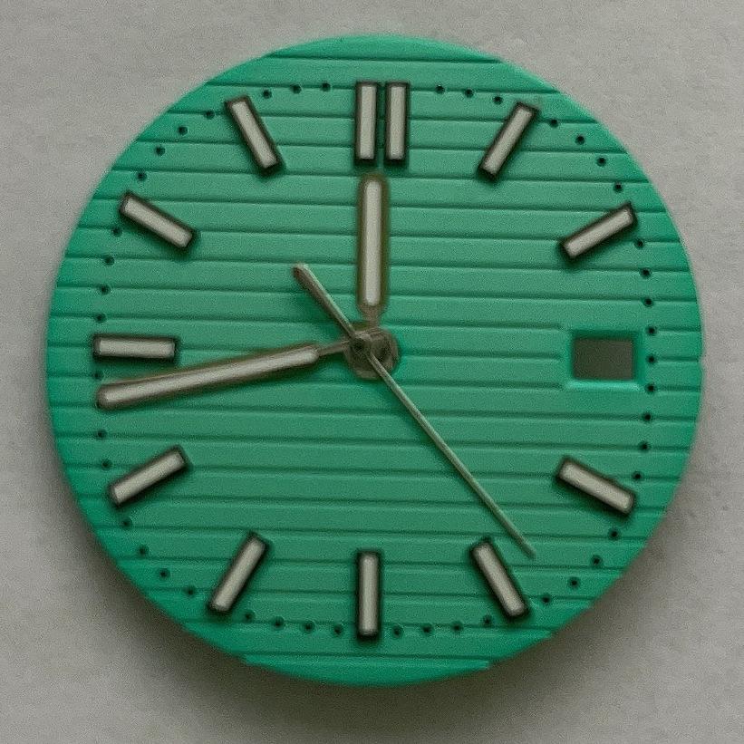 

Циферблат NH35, комбінація циферблата 30,5 мм + стрілки, підходить для Nautilus механізму NH35, механізму NH36 AT 3.0