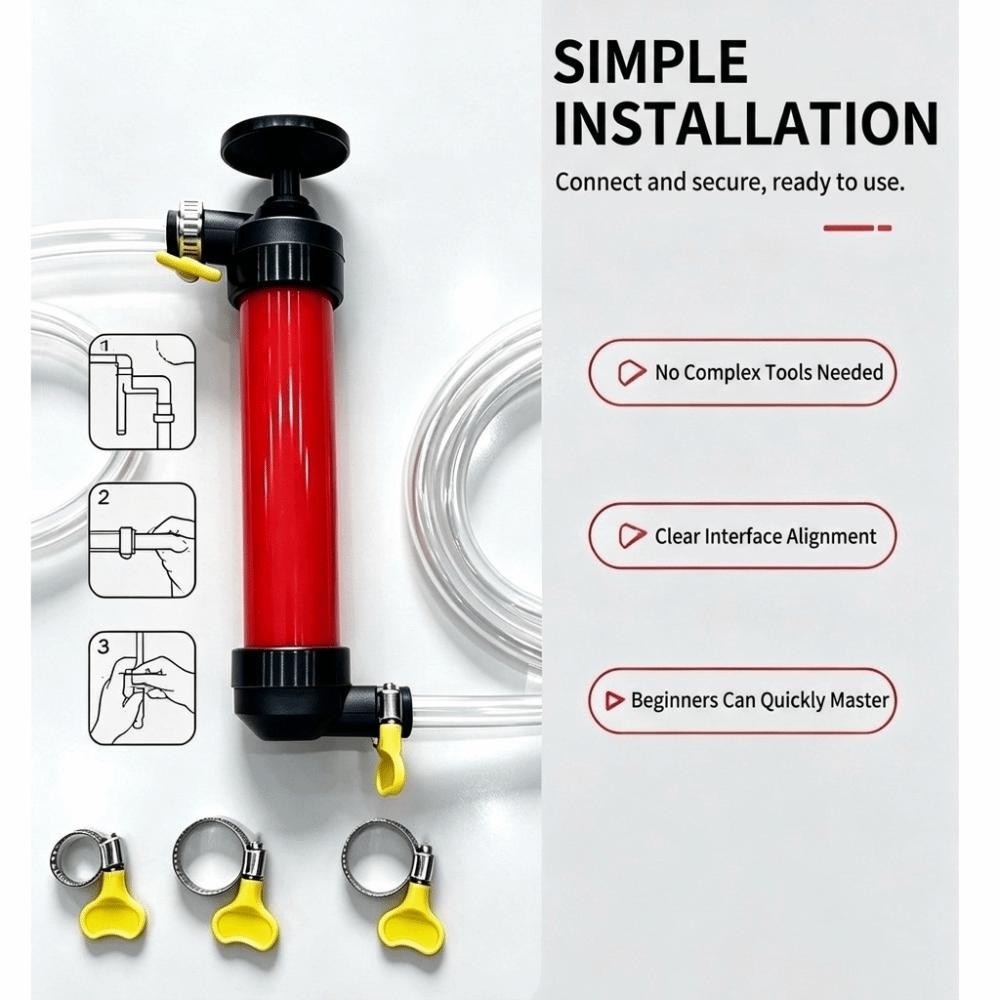 High Compatibility Car Oil Pump Set Manual Liquid Transfer Pump Self Priming Pump for Bottling Car