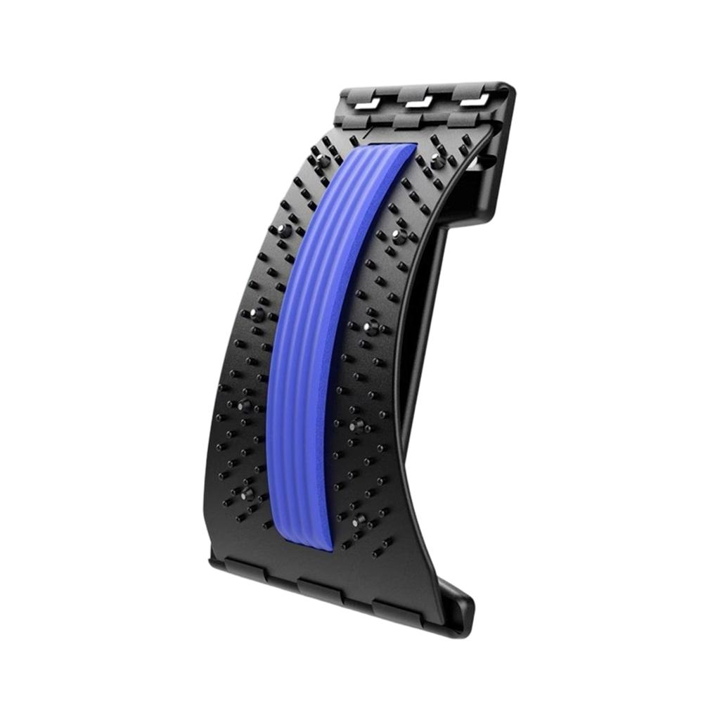 Adjustable Lumbar Support Device for Spine Relaxation and Back Stretching with Multi-Level Settings for Home Office and Gym Use