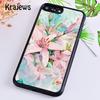 Krajews Daisy Flowers Abstract Floral Phone Case For iPhone 17 Air 16 14 plus 11 12 13 pro max