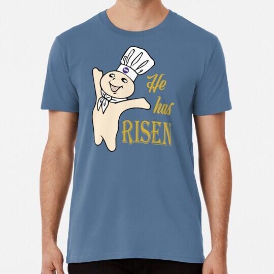 

He Has Risen Doughboy Pillsbury Yellow Size S to 5XL Made in the USA T-Shirt Unisex T-Shirt S