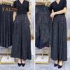 Pantaloni Casual da Donna con Stampa Floreale e Tasche Rinforzate a Vita Media a Gamba Larga Pantaloni Stampati Casual Streetwear
