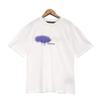 Graffiti Print Short Sleeve T-shirt for Men and Women Angel Letter Logo Crew Neck Shirt, Luxury Brand Summer Fashion Oversized