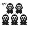 Halloween Decorative Item Mini Screaming Skeleton Figurine, 3D Printed Collectible Black And White Spooky Gift Ornament, Creepy Statue for Desktop