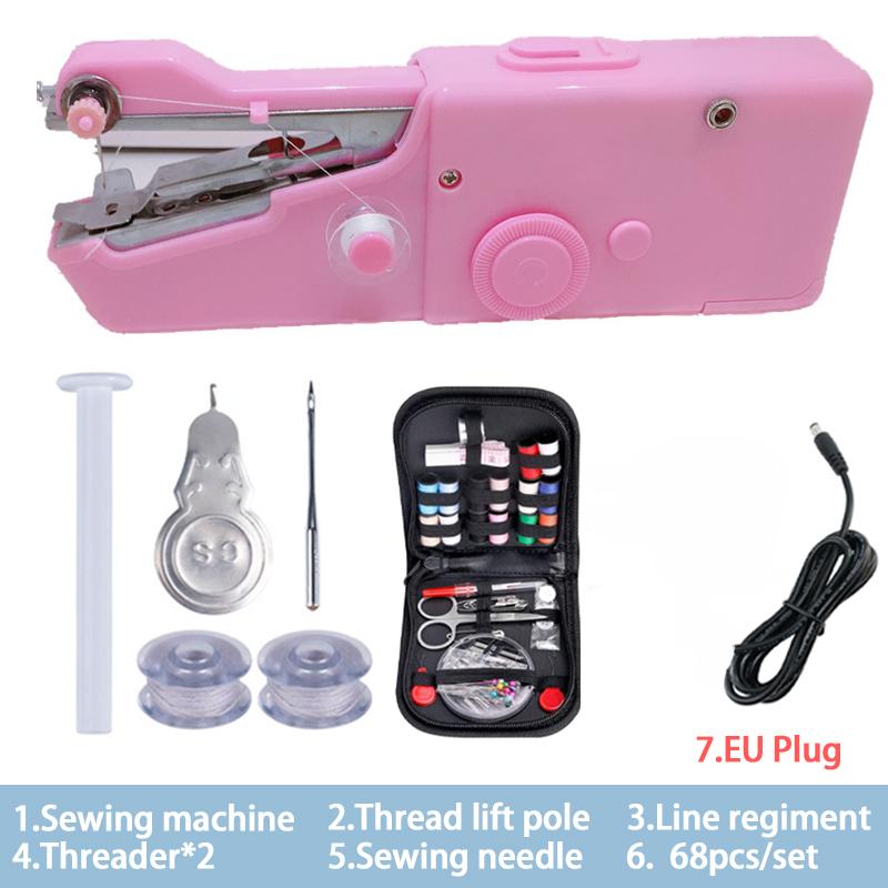 Handheld Electric Sewing Machine Mini Portable for Home DIY Craft: Beginner's Guide To Portable Hand Sewing Machine