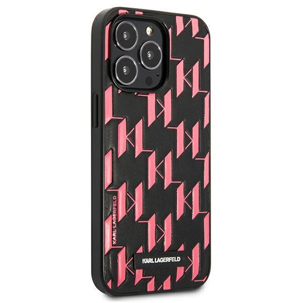 Karl Lagerfeld Klhcp13Lmnmp1P Iphone 13 Pro / 13 6,1 Hardcase Różowy/Pink Monogram Plaque