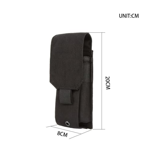 EXCELLENT ELITE SPANKER Magazine Pouch, Nylon, Tactical Gear, Multifunctional Military Magazine Pouch with Drainage Holes, M4 Series Triple Magazine P