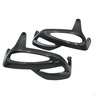 2Pcs Motorcycle Hood Cover Carbon Fiber Pattern Panel Decoration for R1200GS Adv R1200R Easy