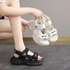Sandalen dames nieuwe zomermodellen in 2025, nieuwe casual veelzijdige buitenschoenen met dikke zool en zachte zool, sportschoenen voor dames