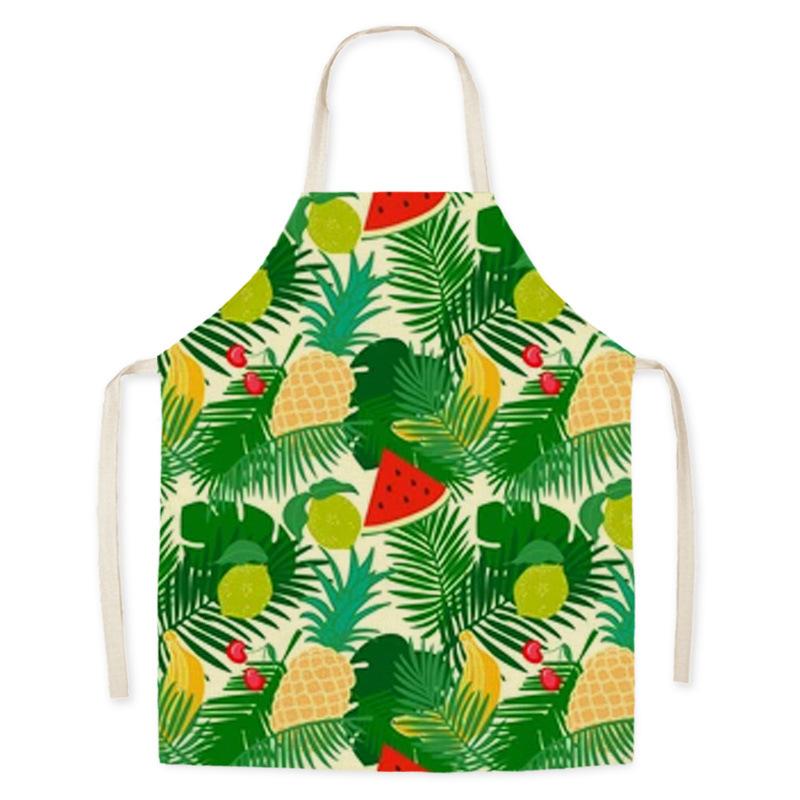 

Apron Kids Apron Kitchen Household Item Animal Print Apron Adult Hair Apron 55-68cm Apron Custom Logo Kitchen Supplie 38X47cm(15X19in)