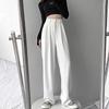 Women's 2023 Summer Korean Style High-Waist Wide-Leg Slim Drape Suit Pants