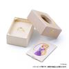 THE KISS Disney Princess Rapunzel Silver Necklace 40cm DI-SN543CZ - Women's Double Ring with Flower Motif, Gift Box & Message Card
