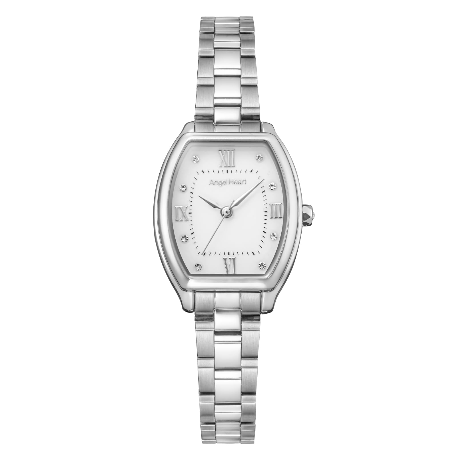 Innocent Time Solar 3 ATM Water Mineral White [Angel Heart] Watch, Powered, Resistant, Glass, Dial, ITT25SS, Women s [Authentic] белый