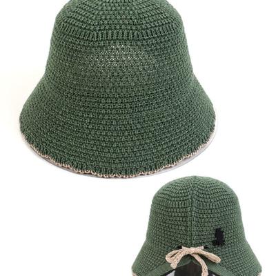 Universal Chemistry Edge Backopen Green Paper Bucket Hat