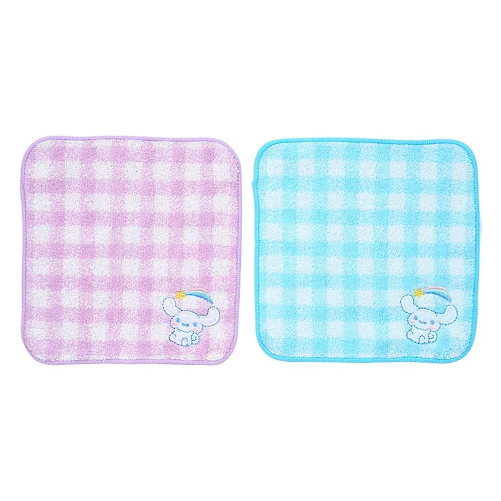 Sanrio Petit Towel Set of 2 Cinnamoroll for Children Antibacterial Treatment with Name Space 275891