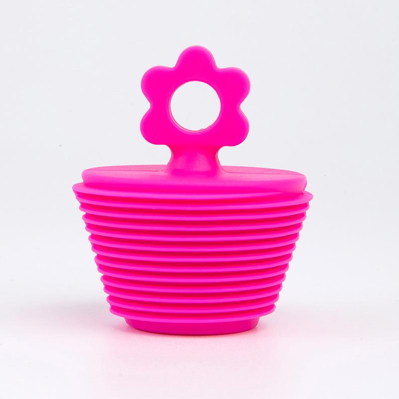 5pcs Silicone Sink Plugs Anti-clogging Kitchen Sink Replacement Stopper Bathtub Plugs Bathroom Plugs Universal Drain Stoppers