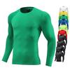 2024 Heren & Kinderen Sneldrogend Lange Mouwen Fitness Basislaag Shirt
