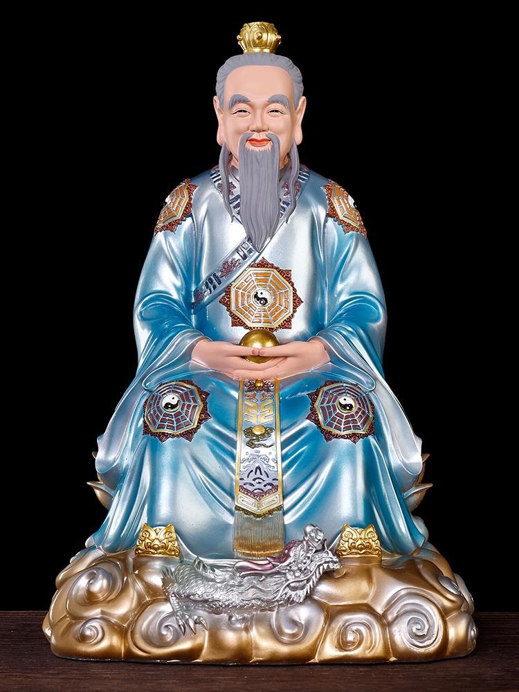 Home Furnishings Tai Shang Lao Jun Yuan Shi Tian Zun Ling Bao Tian Zun Shen Xiang Home Offerings of Buddha Statues Resin Crafts